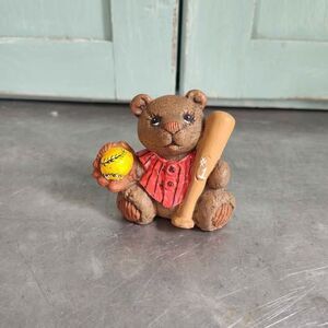 Baseball Teddy Bear #1 Collectible Home Decor